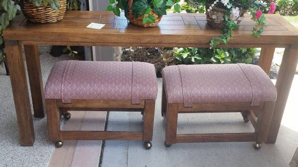 Sofa Table Benches Craigslist Remix And Then We Tried I M Back At It Again With Another Craigslist Remix Well This Started As A And Then Decided Had To Have These Benches In My Life So Hurried
