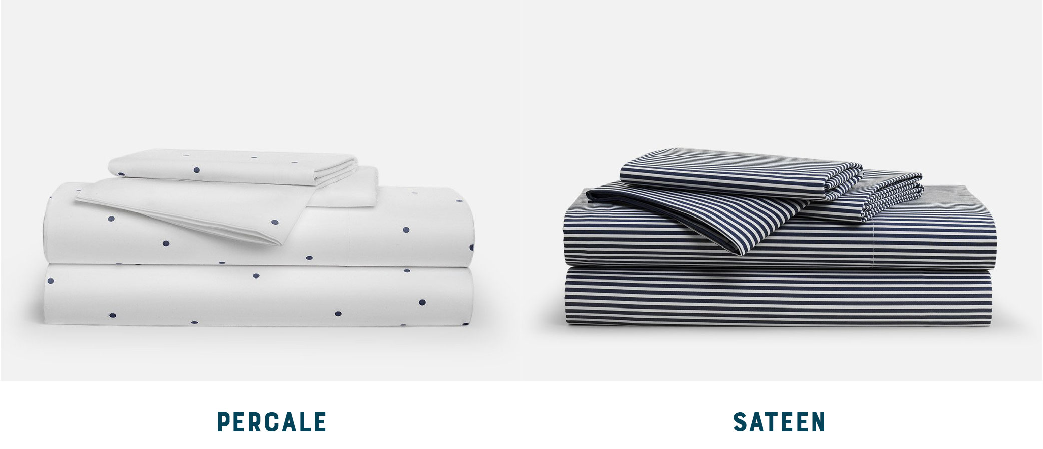 percale vs sateen round up medium