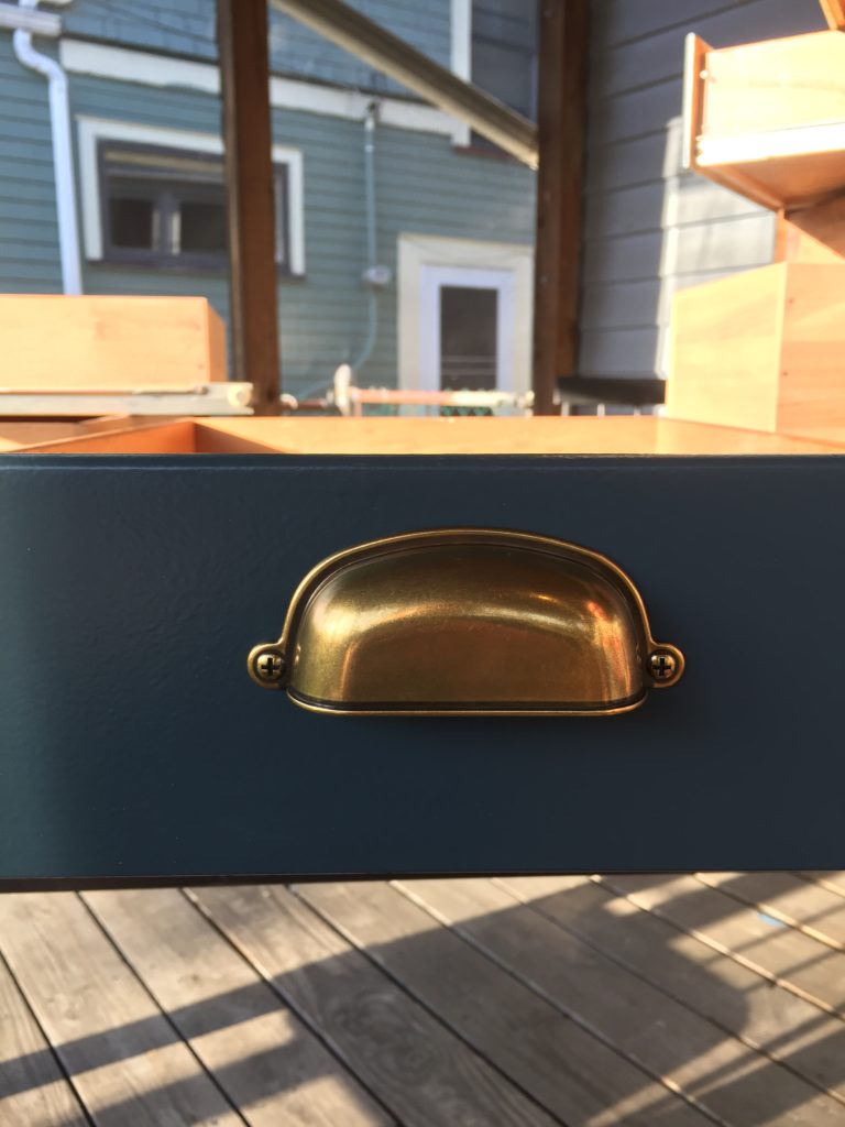 cleaning original hinges drawer pull