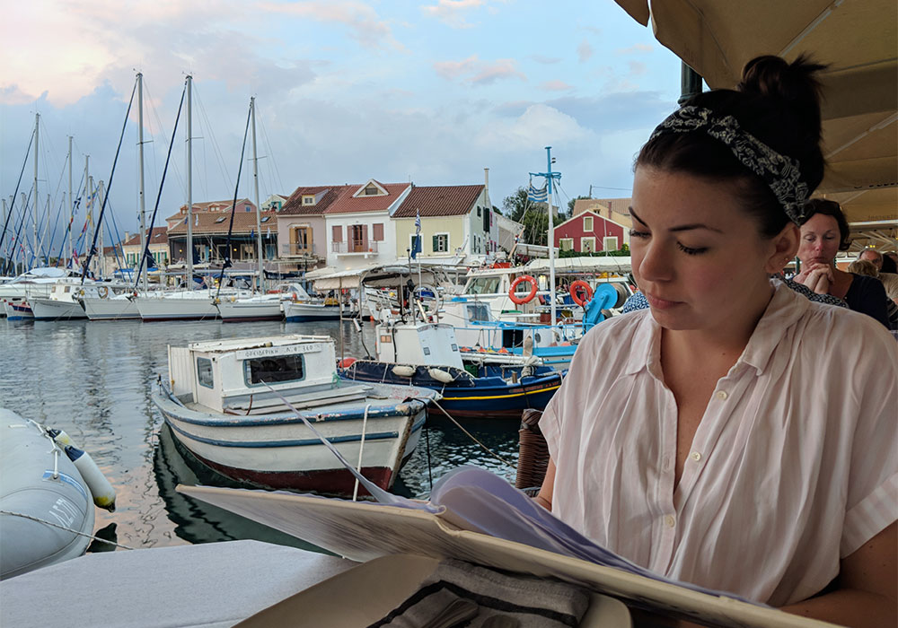 renting a car in greece fiskardo